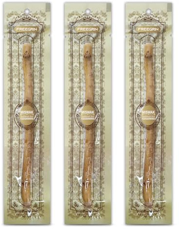 Hometimestore Natürliche Miswak Sticks, Zahnbürste für Gesunde Zähne, Zahnfleisch und frischen Atem, Alltags Zahnpflege Ohne Zusatzstoffe