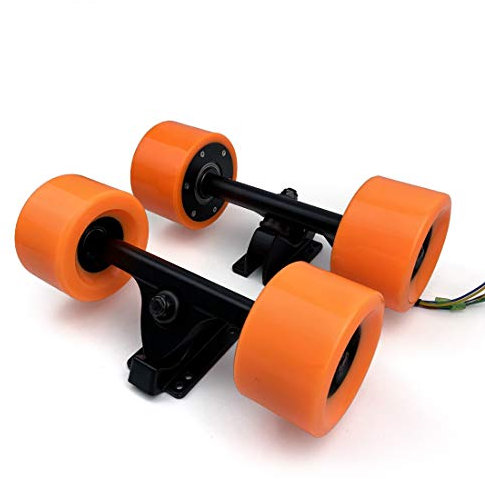 Electronic Longboard Hub Motor Kit Skateboard Brushless Motor Wheel With Truck Electric Board Dual Motor Drive Remote Controller (Single drive)