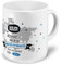 printplanet XXL Riesen-Tasse der Stadt/Ort Wächtersbach - Motiv Kein Mann ist Perfekt, Aber... - Stadttasse, Kaffeebecher, Becher, Mug