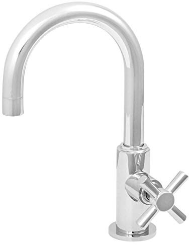 Welfenstein Kaltwasser Armatur KW-22W4 Wasserhahn mit Kreuzgriff für Gäste-WC