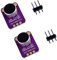 ARCELI 2 stücke Elektret Mikrofonverstärker, GY-MAX4466 Breakout Sensor mit Einstellbarer Verstärkungsregelung für Arduino
