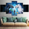 CXDM Drachenzähmen leicht gemacht 3 Die verborgene Welt Zeichentrickfilm Poster Bilder Dekorativ Malerei für Wohnzimmer Wand Dekoration,B,30×50×2+30×70×2+30×80×1