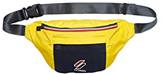 Superdry Mens Sportstyle BUMBAG Other Bags, Nautical Yellow, One Size