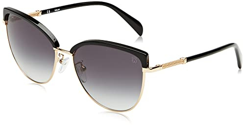 TOUS STO436 Brille, Shiny Rose Gold, 57 für Damen, Glänzendes Roségold
