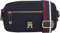 Tommy Hilfiger Damen Umhängetasche Iconic Camera Bag Twill Klein, Blau (Space Blue), Onesize