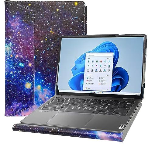 Alapmk Galaxy Schutzhülle für Lenovo Yoga 7i 14 Gen 8/7, HP EliteBook 840 G9 G10, Asus VivoBook 14 OLED, kompatibel mit 14 Zoll Laptops