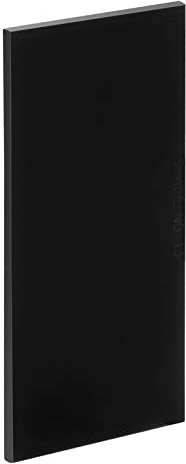 sourcing map Schweißen Linse Schatten 13 Glas 2 x 4.25 Ersatz Schweißlinse Hartglas Schwarz Verdunkelung Filter Platten für Schweißerhelme Schwarz