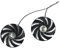 RAKSTORE PLD10020B12H Graphics Card Cooling Fan kompatibel mit MSI RTX 4090 Gaming X Trio RTX4090 Gaming X Slim Quiet Cooler Fan (A)