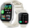 Montre Connectée Homme Femme avec Appel Bluetooth, 1.85 HD Smartwatch, 112 Modes Sportifs avec Podometre, Cardiofrequencemetre, Sommeil, Montre Connectee Sport Etanche IP68, pour iOS/Android