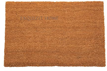 Doormats Coir Door Mat Heavy Duty Coir Door Mat Welcome Front Door Home Garden Mats 40x60cm (Plain Coir Mat)