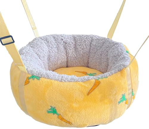 Cat Hammock,Cat Hammock For Cage,Cat Hanging Hammock Bed, Round Cat Swing Bed Nest, Pet Hammock Hanging With Washable Removable Pillow Cushion Home Cradle For Small Pets Kitten Puppy Dog