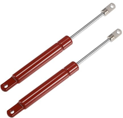 X AUTOHAUX Lot de 2 vérins à gaz universels de 15,2 cm, 22,5 kg/100 N pour camping-car, voiture, camion, bateau, fenêtre, armoire, porte