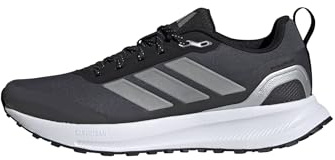 adidas Damen RUNFALCON 5 TR Running Shoes, Core Black/Silver Metallic/Carbon, 43 1/3 EU