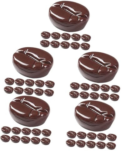 TOYANDONA 5sets Fake Beans Prop Photo Prop for Restaurants Hotels Diy Decorations 25pcs*5