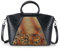 LETEULO Damen Handtasche Leder Henkeltasche Top Griff Tasche Vintage Umhängetasche Große Schultertasche Henkeltasche für Frauen eisen Schule Shopping