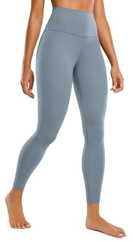 CRZ YOGA Women's Butterluxe Yoga Leggings 25'' - High Waisted Workout Gym Leggings Buttery Soft Yoga Pants Belgian Blue 14