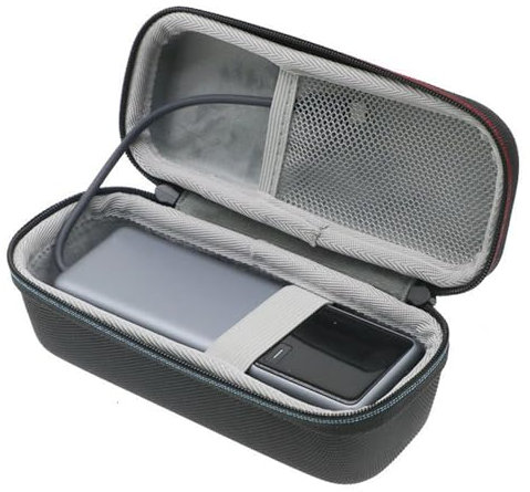 XBERSTAR Funda rígida para Xiaomi Power Bank Case Portable Storage Bag Funda protectora para Xiaomi 10000mAh 165W Mobile Powerbank
