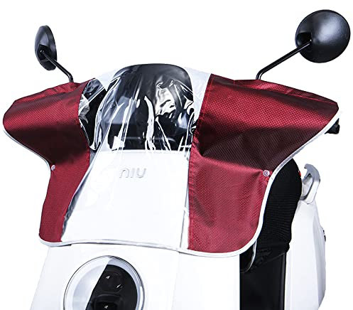 Mobility Scooter Control Panel Cover, Tiller Waterproof Panels Case, Electric Motor Bike Center Control Dust Waterproof Cover Rain Enclosure