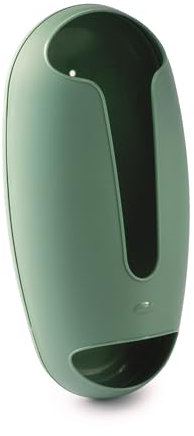 Snips Porta Sacchetti, Supporto Organizer Sacchetti di Plastica, Supporto da Parete per Borse, Organizzatore Sacchetti per la Spesa e i Rifiuti, 28,5 x 14 x 8, Verde, Made in Italy