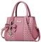 BOTCAM Klassische europäische und amerikanische -Mutter-Handtasche mittleren Alters Aigner Taschen Damen Groß (Pink, One Size)