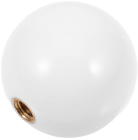 TOYANDONA 35mm Plastic Game Stick Ball Top Replacement Joystick Head White Arcade Kit Gaming Rocker Ball for Game Machines Parts Accessories