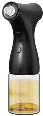 Pulverizador de aceite de oliva | Dispensador de aceite y atomizador para la cocina - Dispositivo de cocina portátil de 200 ml para , hornear, y freír