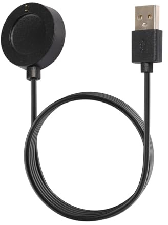 Charger Dock Compatible for Fossil Gen 4/ Gen 5/Gen 5E/ Gen 6 for Michael Kors Gen 4,5, 5E, 6 Charging Cable Cord Smart Watch (Black)