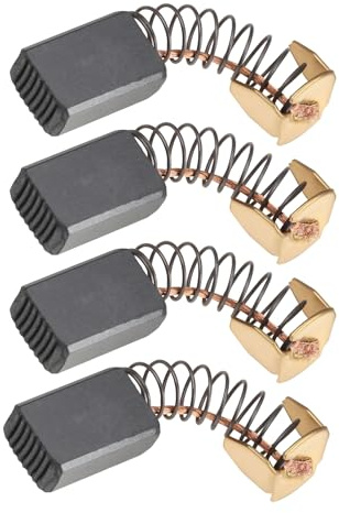 EMSea 2 Pares de Escobillas de Carbón para Motor de Sierra de Mesa (15 X 10 X 6 Mm 089240063024) Compatibles con Ryobi RTS08 RTS08T