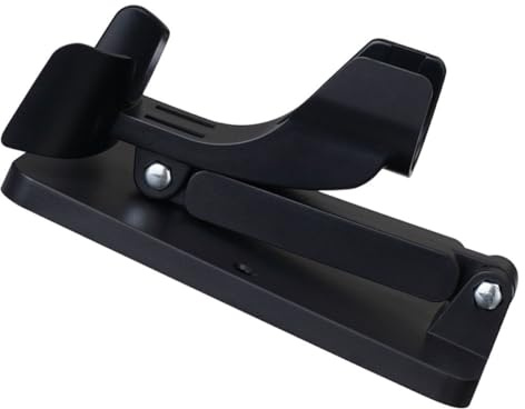 HOMOBABE Desk Barcode Scanner Holder Adjustable Stand with Secure Base for Handheld Scanners for Retail Counters and Stock Control