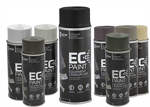 NFE EC Peinture de camouflage en aérosol, gris