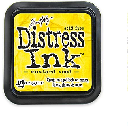 Tim Holtz -Ranger Distress Ink Pad-Mustard Seed