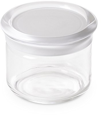 Omada Design Barattolo Cucina in Plastica da 0,5 lt, Contenitore Freschezza Alimenti, Made in Italy, Lavabile in Lavastoviglie, Linea Trendy
