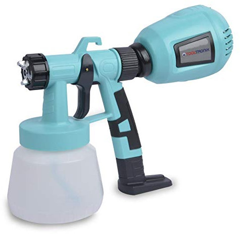 TOOLTRONIX AIRLESS ELECTRIC PAINT SPRAY GUN FENCE BRICK WALL HOME INDUSTRIAL USE