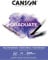 CANSON Graduate - C400110376 Mix Media Papier Block, DIN A5, 20 Blatt, 200 g/m²