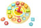 Tooky Toy 921 TL675 EA Wooden Clock Puzzle, Multicolour
