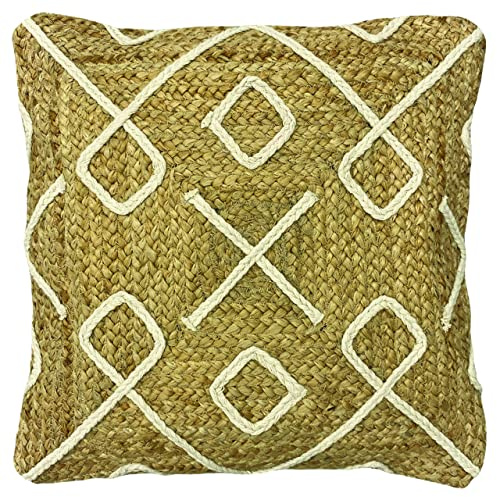 furn. Roolu Cushion Cover, Jute, Cotton, Natural