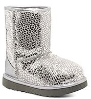 UGG T Classic II Gel Hearts, Stivale, Argento, 26 EU