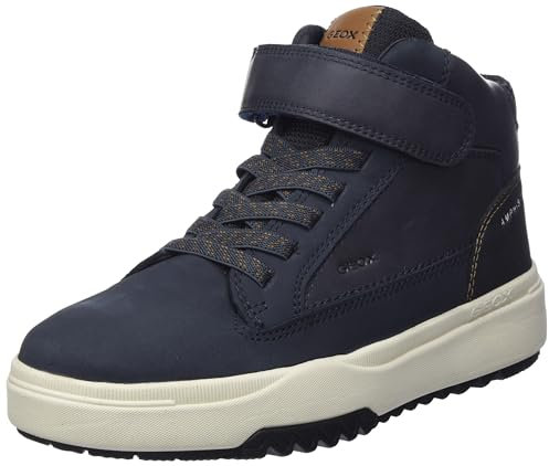 Geox Boy's J Bunshee B ABX Ankle Boot, Nero navy., 11 UK Child
