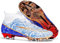 DASHANGYAN Calzado de fútbol para Hombres Calzado de fútbol para niños Calzado de fútbol para jóvenes Botas de fútbol para césped High Top Spikes Calzado atlético Profesional, 40 EU