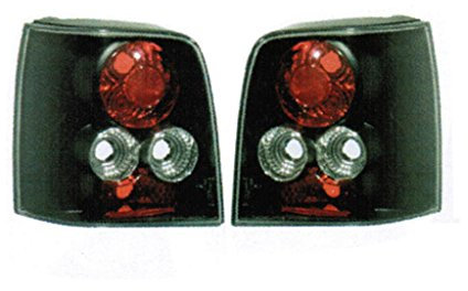 Tuning Heckleuchte Rückleuchte Rücklicht Glasklar Silber Links/Rechts Kompatibel mit VW Passat B5 Variant B5 3B 1997-00 von Autoteile Gocht