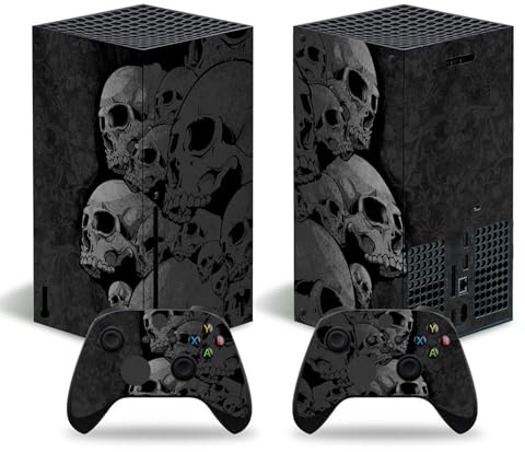 Autocollant de protection en vinyle pour console Xbox Series X et manettes sans fil compatible avec Xbox Series X ()