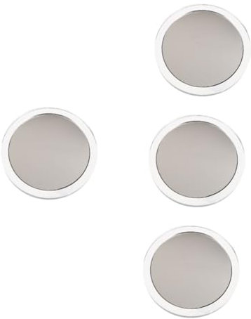 FRCOLOR 4 specchi da trucco con ventosa, da donna, per il trucco, per il bagno, per il trucco, 20 x specchio ingranditore, maneggevole, per la rasatura, da viaggio