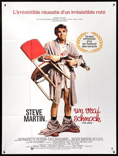 The Jerk 1979 2 Poster A4 – Wandkunst, Heimdekoration, Filmposter, Leinwand, Film, Kino, Retro, Vintage, Kult, klassisch, Nostargic, Saga, moderner Nachdruck, wir drucken jedes Poster für Sie,
