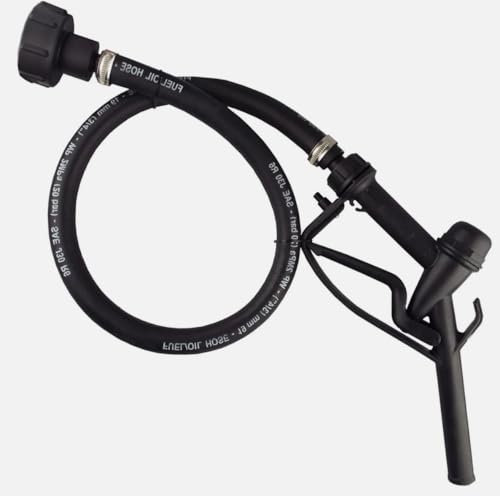 B2C Gravity IBC Refuelling Kit, 19mm Rubber Hose, 3/4 Fuel Gun, Stainless Steel Clips, IBC Connector OIL DIESEL ADBLUE WATER (3m Complete Kit)