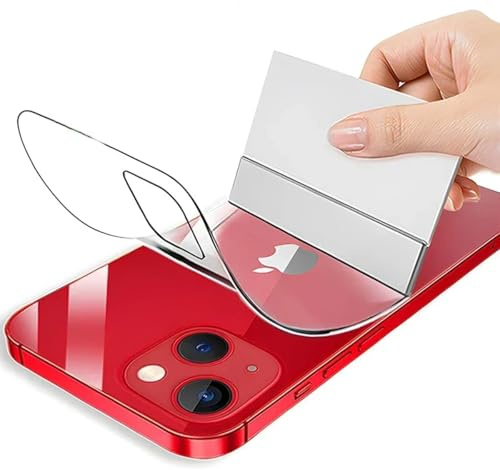 SRSRROP 3 Stück Rückseite Schutzfolie für iPhone 14 (6.1) | Zurück Hydrogel Folie,Flexible TPU-Displayschutzfolien Film [nicht glas]