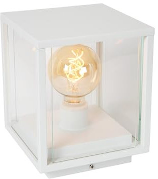 LUCIDE CLAIRE - Pollerleuchte - 1xE27 - IP54 - Weiß