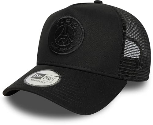 New Era A-Frame Mesh Trucker Cap - Paris Saint-Germain Stone