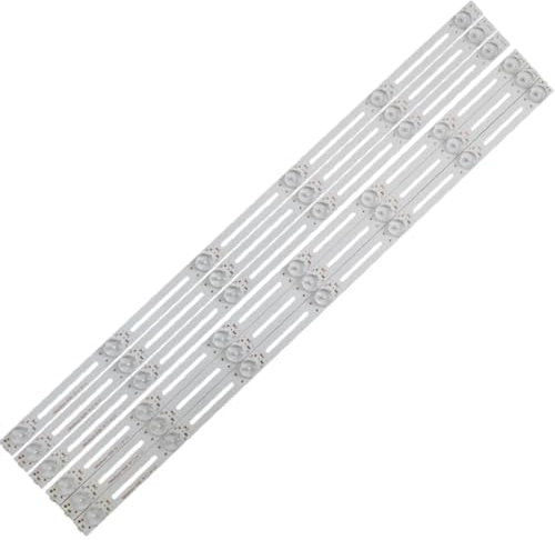 RCTGPGJAC 32-75 Zoll Allgemein verschiedene Marken TV LCD installiert LED-Streifen Hintergrundbeleuchtung 6 Lichter 7 Lichter 8 Lichter 9 Lichter 10 Lichter (12 Stück, 7 LED 3 V 59 cm)