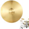 16 In Golden Crash Piatto, Ottone Con Texture Concentrica Per Batteria