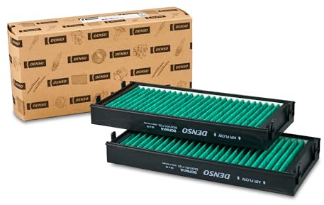 DENSO ClearAir+ Innenraumfilter (Teilenummer DCF841A) 5-lagige Filterung mit antibakteriellem Schutz, entfernt bis zu 99% aller Bakterien und Viren